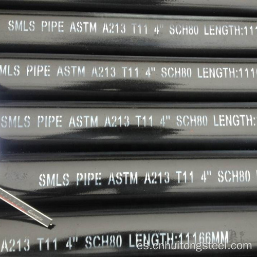 ASTM A213 T11 Tubo de acero de aleación sin costura de carbono